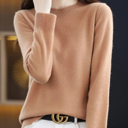 Jocelyn Rose Merino Wool Crewneck