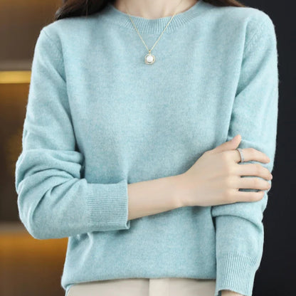 Jocelyn Rose Merino Wool Crewneck